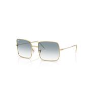 Ray-Ban Sunglasses Woman Square 1971 Reverse - Arista Gold Frame Blue Lenses 56-19