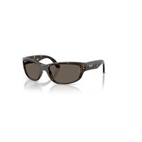 Ray-Ban Sunglasses Unisex Balorama Kids Bio-based - Havana Frame Brown Lenses 55-16