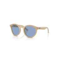 Ray-Ban Sunglasses Unisex 2180 Reverse - Opal Beige Frame Blue Lenses 52-22