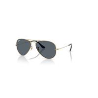 Ray-Ban Sunglasses Unisex Aviator Large Metal - Arista Gold Frame Blue Lenses 58-14
