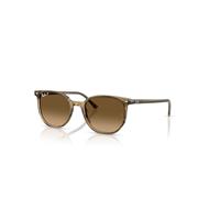 Ray-Ban Sunglasses Unisex Elliot - Striped Green Frame Brown Lenses Polarized 52-19