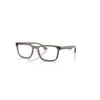 Ray-Ban Eyeglasses Unisex Rb5279 Optics - Striped Grey Frame Clear Lenses Polarized 57-18