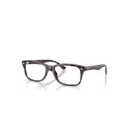 Ray-Ban Eyeglasses Unisex Rb5228 Optics - Havana Blue Tortoiseshell Frame Clear Lenses Polarized 50-17