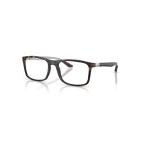 Ray-Ban Eyeglasses Unisex Rb8908 Optics - Matte Gunmetal Frame Clear Lenses Polarized 55-18