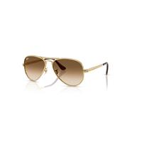 Ray-Ban Sunglasses Unisex Aviator Max - Arista Gold Frame Brown Lenses 58-16