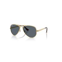 Ray-Ban Sunglasses Unisex Aviator Max - Arista Gold Frame Blue Lenses 58-16
