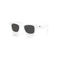 Ray-Ban Sunglasses Unisex Wayfarer Puffer - White Frame Black Lenses 47-23
