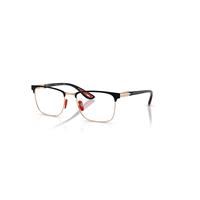 Ray-Ban Eyeglasses Unisex Rb6621m Optics Scuderia Ferrari Collection - Black Frame Clear Lenses Polarized 54-19