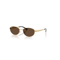 Ray-Ban Sunglasses Unisex Rb3774d - Arista Gold Frame Brown Lenses 55-19