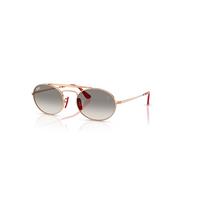 Ray-Ban Sunglasses Unisex Rb3775m Scuderia Ferrari Collection - Rose Gold Frame Grey Lenses 54-20