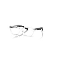 Ray-Ban Eyeglasses Children Rb1555 Optics Kids - Black Frame Clear Lenses Polarized 48-16