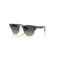 Ray-Ban Sunglasses Unisex Clubmaster Reverse - Transparent Dark Grey Frame Grey Lenses 54-21