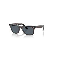 Ray-Ban Sunglasses Unisex Original Wayfarer Classic - Brown On Transparent Blue Frame Blue Lenses 50-22