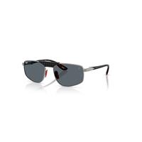 Ray-Ban Sunglasses Unisex Rb3776m Scuderia Ferrari Collection - Black Frame Blue Lenses 58-18