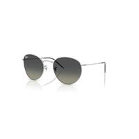 Ray-Ban Sunglasses Unisex Round Reverse - Silver Frame Grey Lenses 53-21