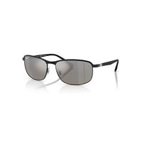 Ray-Ban Sunglasses Unisex Rb3671ch Chromance - Black Frame Silver Lenses Polarized 60-16