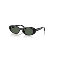 Ray-Ban Sunglasses Unisex Rb4441d Bio-based - Black Frame Green Lenses 53-21