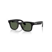 Ray-Ban Meta AI Glasses Black Frame Green Lenses