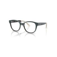 Ray-Ban Eyeglasses Unisex Rb1950 Optics Kids Bio-based - Black On Transparent Frame Clear Lenses Polarized 46-17
