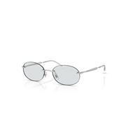 Ray-Ban Sunglasses Unisex Rb3767 Transitions Color Touch Lenses - Silver Frame Blue Lenses 54-18