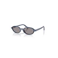 Ray-Ban Sunglasses Unisex Khal Bio-based - Blue Havana Frame Grey Lenses 48-20