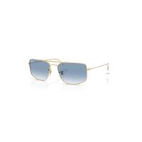 Ray-Ban Sunglasses Unisex Explorer IIi - Arista Gold Frame Blue Lenses 59-18