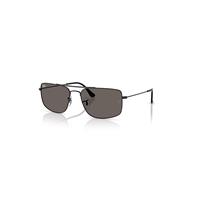 Ray-Ban Sunglasses Unisex Explorer IIi - Black Frame Grey Lenses 59-18