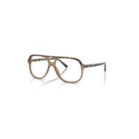 Ray-Ban Eyeglasses Unisex Bill Optics - Havana On Transparent Brown Frame Clear Lenses Polarized 56-14