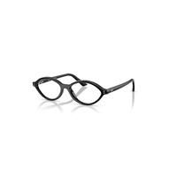 Ray-Ban Eyeglasses Unisex Romy Optics Bio-based - Black Frame Clear Lenses Polarized 52-16
