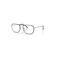 Ray-Ban Eyeglasses Unisex Rb6548 Optics - Silver Frame Clear Lenses Polarized 55-19