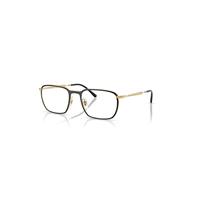 Ray-Ban Eyeglasses Unisex Rb6549 Optics - Arista Gold Frame Clear Lenses Polarized 53-20