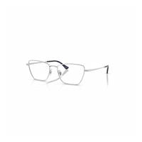 Ray-Ban Eyeglasses Unisex Drea Optics Bio-based - Silver Frame Clear Lenses Polarized 53-18