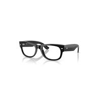 Ray-Ban Eyeglasses Unisex Mega Wayfarer II Optics - Black Frame Clear Lenses Polarized 52-21