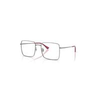 Ray-Ban Eyeglasses Unisex Brix Optics Bio-based - Gunmetal Frame Clear Lenses Polarized 55-19