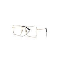 Ray-Ban Eyeglasses Unisex Brix Optics Bio-based - Pale Gold Frame Clear Lenses Polarized 55-19