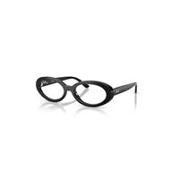 Ray-Ban Eyeglasses Woman Rb2223v Optics - Black Frame Clear Lenses Polarized 54-19