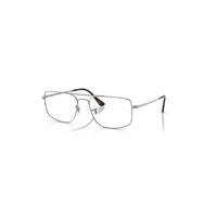 Ray-Ban Eyeglasses Unisex Explorer IIi Optics - Gunmetal Frame Clear Lenses Polarized 56-18