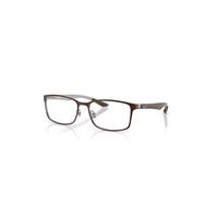 Ray-Ban Eyeglasses Unisex Rb8424 Optics - Gunmetal Frame Clear Lenses Polarized 57-18