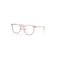 Ray-Ban Eyeglasses Unisex Rb5453d Optics - Rose Gold Frame Clear Lenses Polarized 52-20