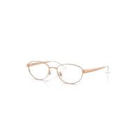 Ray-Ban Eyeglasses Unisex Rb3774d Optics - Rosegold Frame Clear Lenses Polarized 55-19