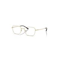 Ray-Ban Eyeglasses Unisex Rb8784d Titanium Optics - Pale Gold Frame Clear Lenses Polarized 54-18
