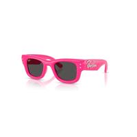 Ray-Ban Sunglasses Unisex Wayfarer Puffer Crystal Edition - Pink & Strass Frame Black Lenses 47-23