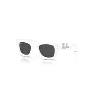 Ray-Ban Sunglasses Unisex Wayfarer Puffer Crystal Edition - White & Strass Frame Black Lenses 47-23