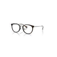Ray-Ban Eyeglasses Unisex Rb7266d Optics - Gunmetal Frame Clear Lenses Polarized 49-20