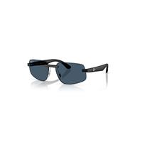 Ray-Ban Sunglasses Unisex Rb4475 Polarized Ultra Lenses - Sand Black Frame Blue Lenses Polarized 60-16