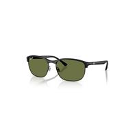Ray-Ban Sunglasses Unisex Rb4469 Polarized Ultra Lenses - Sand Black Frame Green Lenses Polarized 59-18