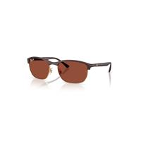 Ray-Ban Sunglasses Unisex Rb4469 Polarized Ultra Lenses - Sand Violet Frame Red Lenses Polarized 59-18