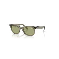 Ray-Ban Sunglasses Unisex Ray-Ban Star Wars Master Yoda Wayfarer - Transparent Green Frame Green Lenses 50-22