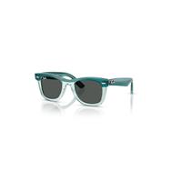 Ray-Ban Sunglasses Children Mini Street Neat - Green Transparent Frame Grey Lenses 45-20