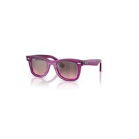 Ray-Ban Sunglasses Children Mini Street Neat - Violet Frame Pink Lenses 45-20